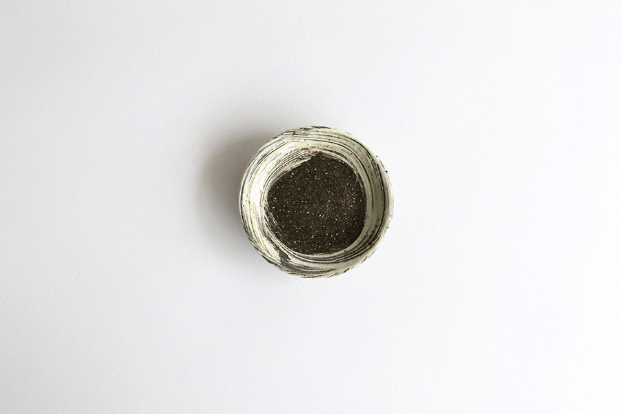 小山乃文彦-刷毛目小皿