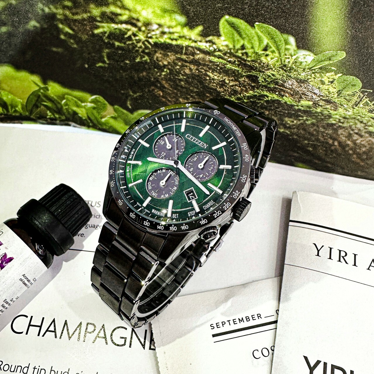 【CITIZEN】GENTS系列 極光之森限定款 BL5497-85W 39.5mm Modern Watch