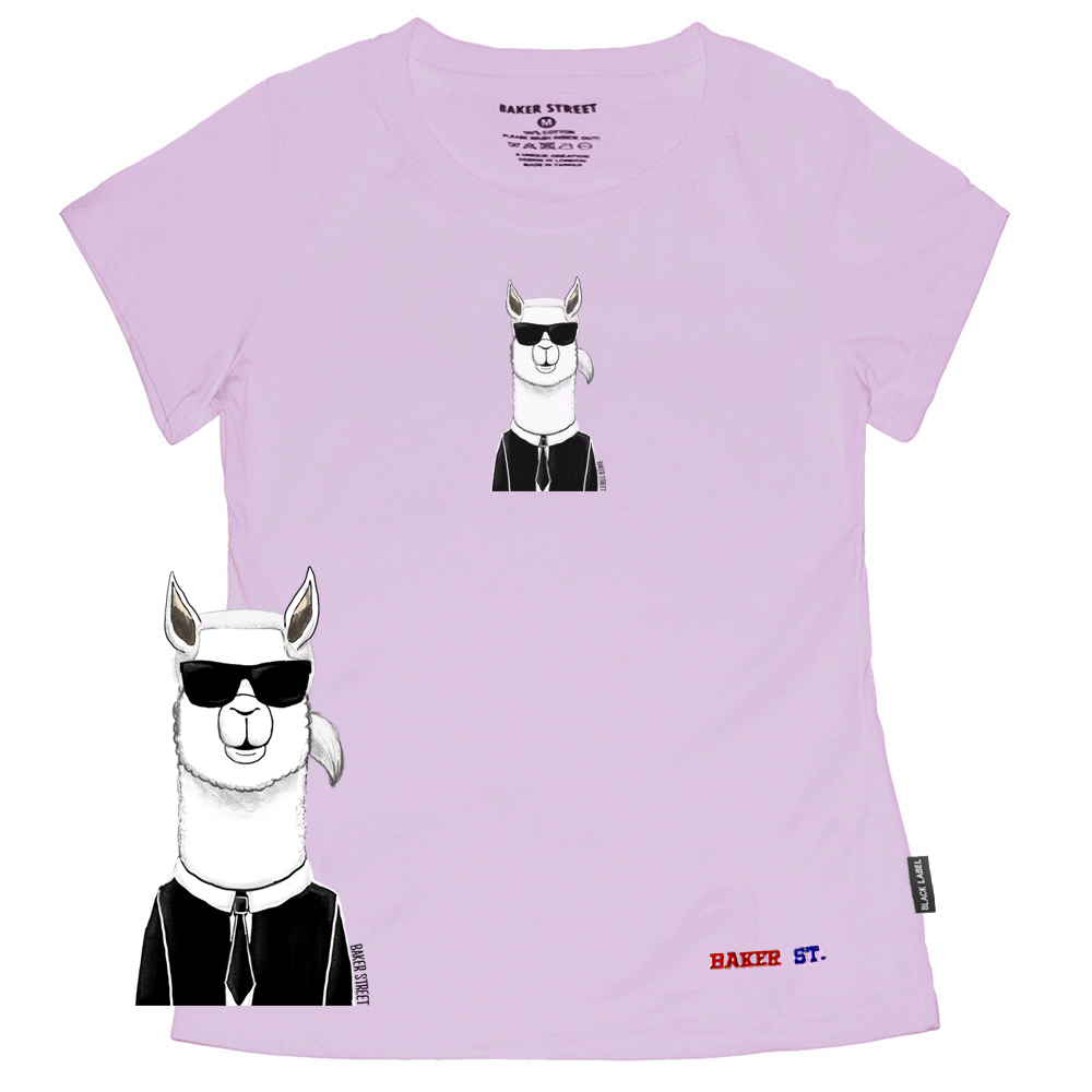 Lafayettealpaca 老爺爺駝 黑標系列 女版短袖T恤