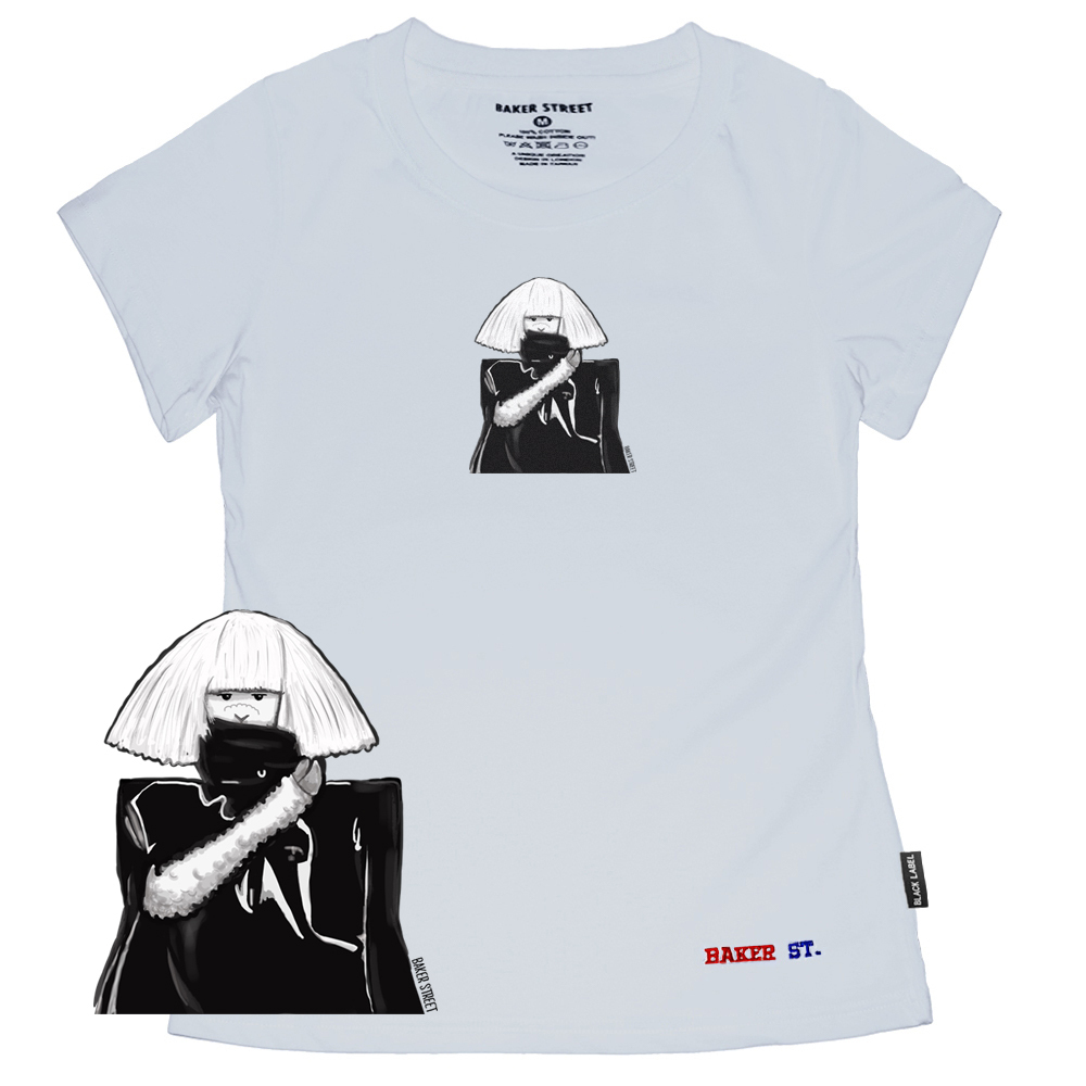 Ladyalpaca 卡卡女神駝 黑標系列 女版短袖T恤