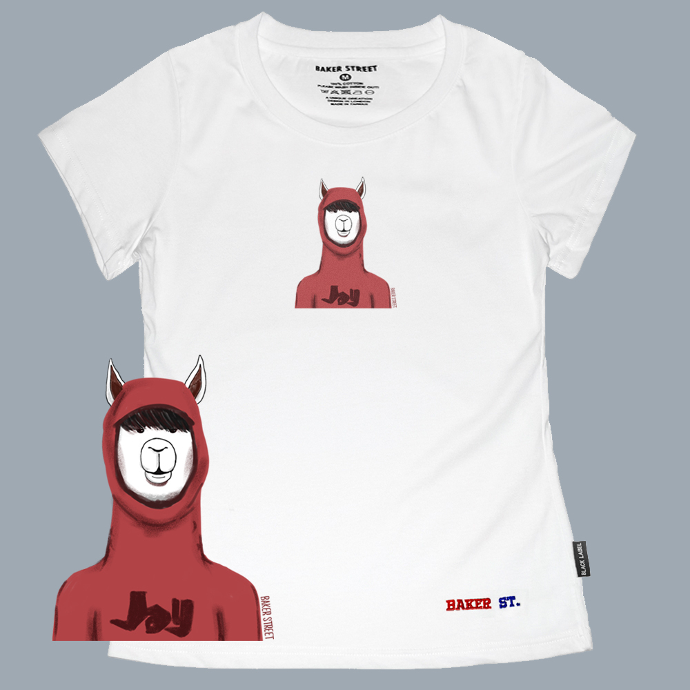 Aiyoalpaca 哎唷駝 黑標系列 女版短袖T恤