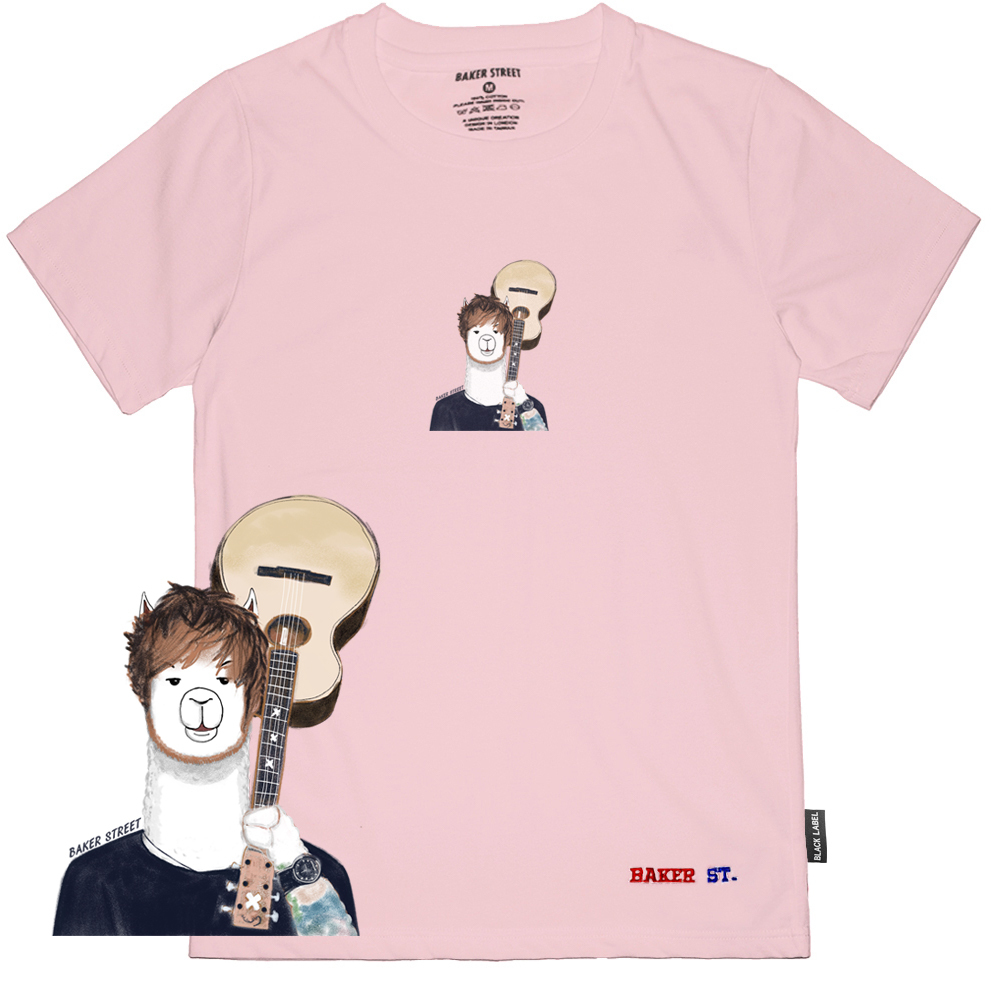 Edalpaca 紅髮駝 黑標系列 短袖T恤