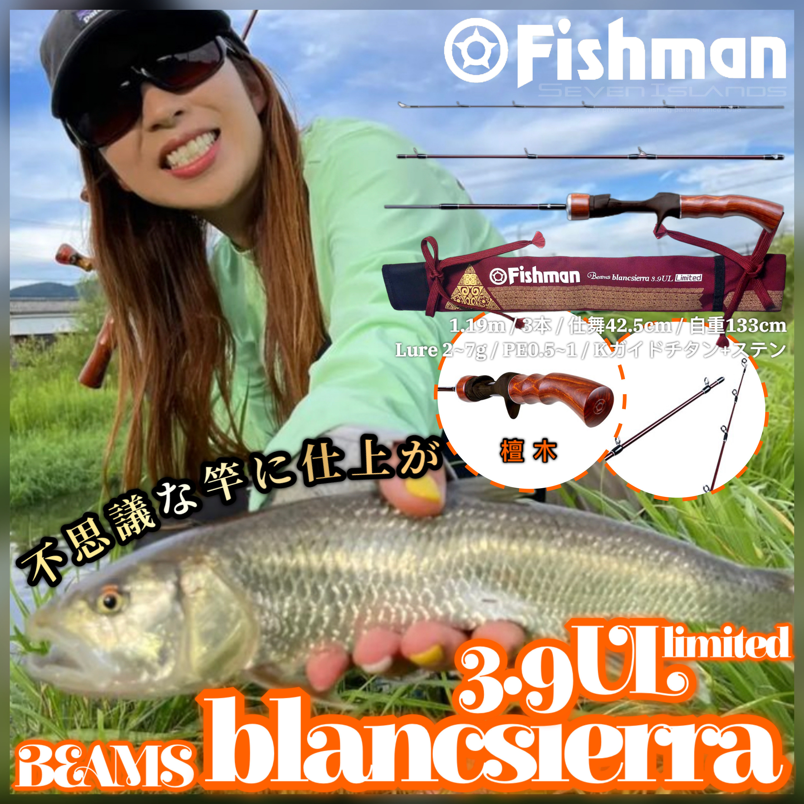 FISHMAN Beams Blancsierra 3.9UL Limited FB-39UL