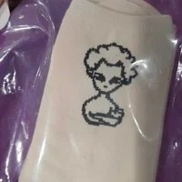 [S] NERDY ALIEN SOCKS,CREAM, SN151 (SN151)