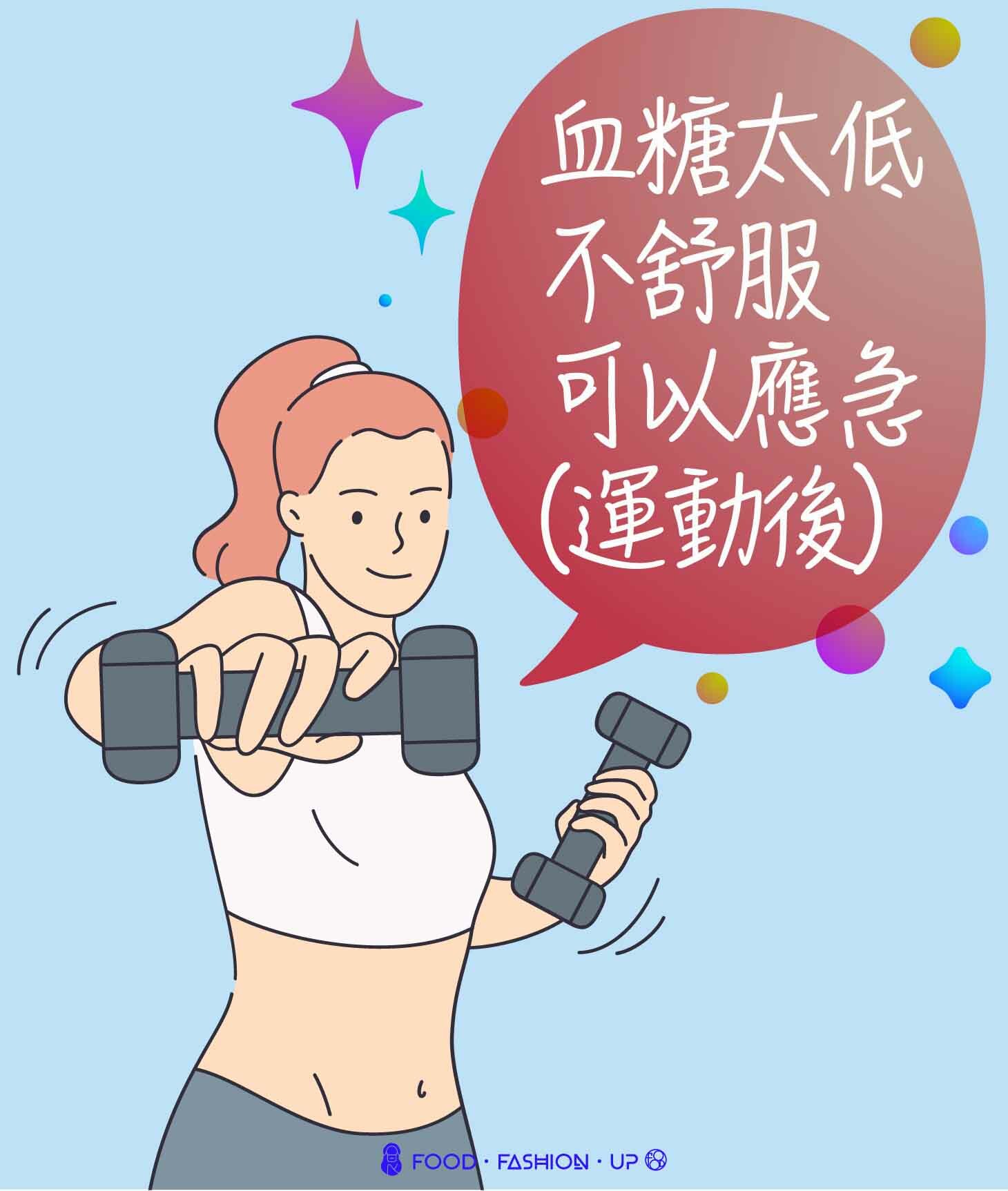 趕食髦_梅子甜心 血糖太低不舒服可以應急 (運動後)