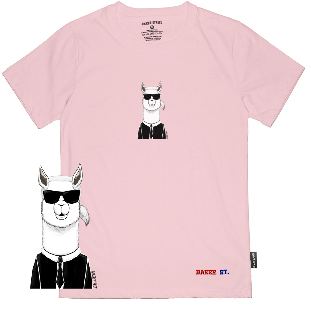 Lafayettealpaca 老爺爺駝 黑標系列 短袖T恤