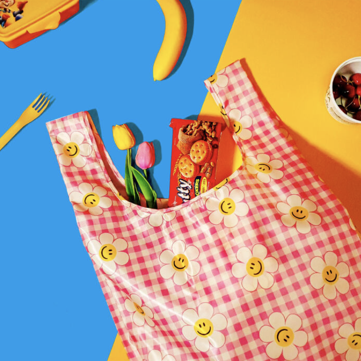 WIGGLE WIGGLE Picnic Bag-Smile Check 環保購物袋