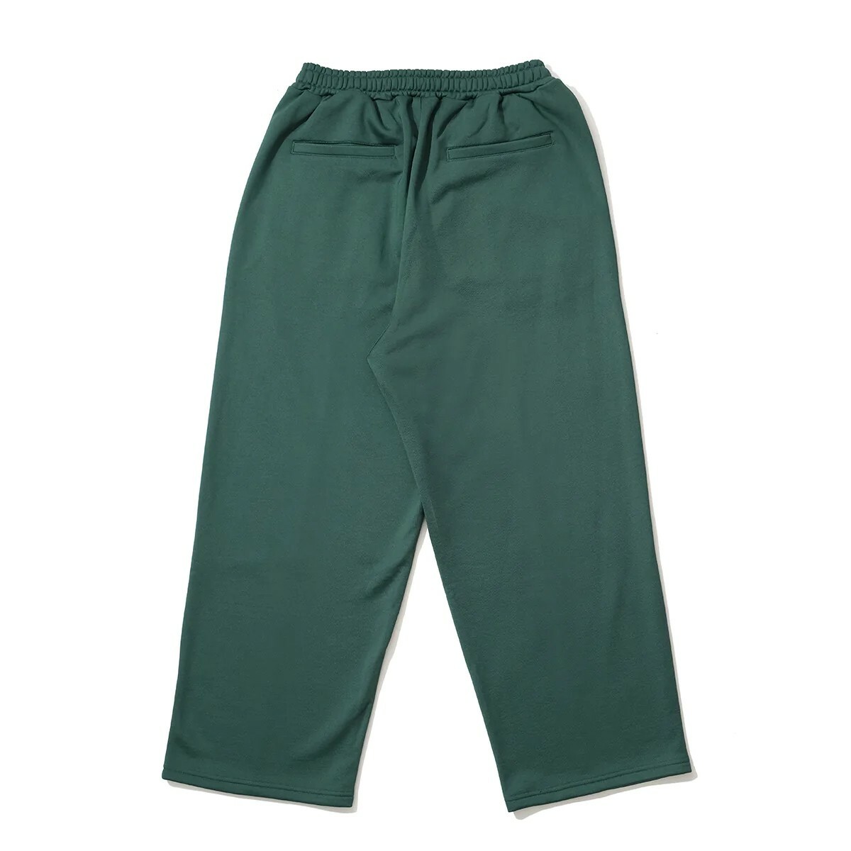 KEBOZ - NYLON/COTTON PILE PIN TUCK PANTS / 2COLORS