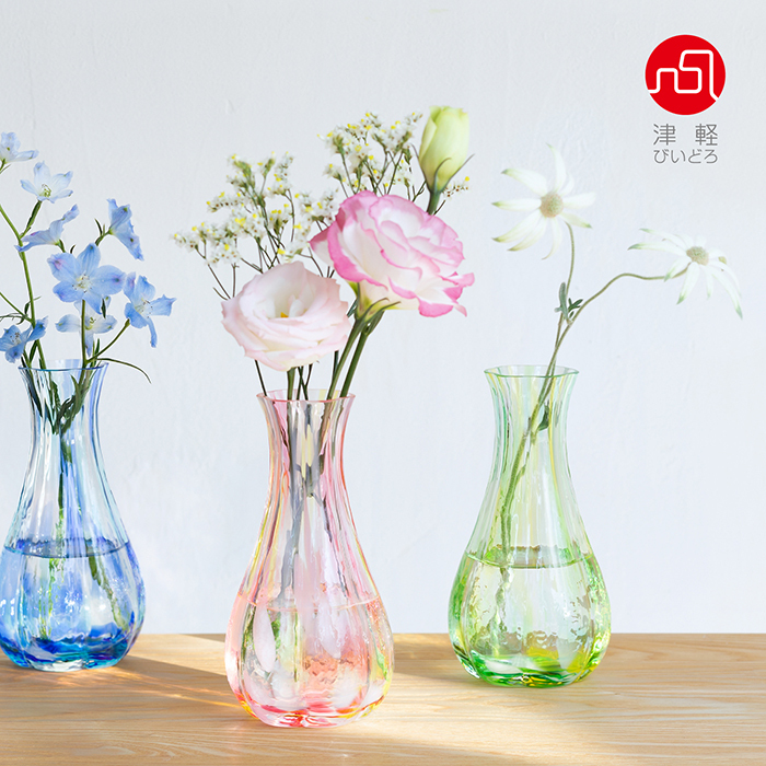 日本津輕 光Hikari花瓶-花瓣/1入