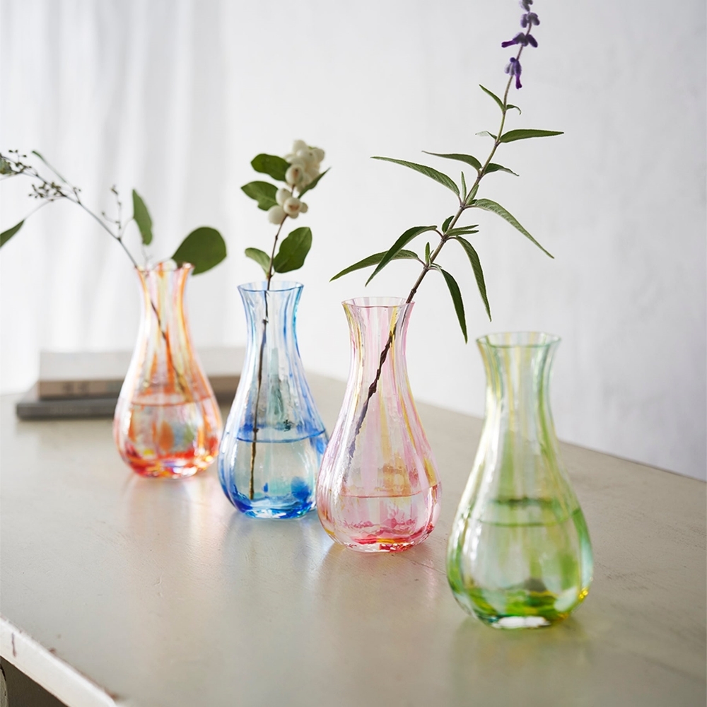 日本津輕 光Hikari花瓶-青草/1入