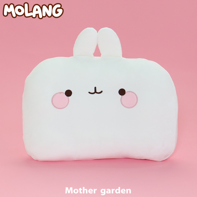 MOLANG 萌浪兔 小枕-臉型 43cm 枕頭