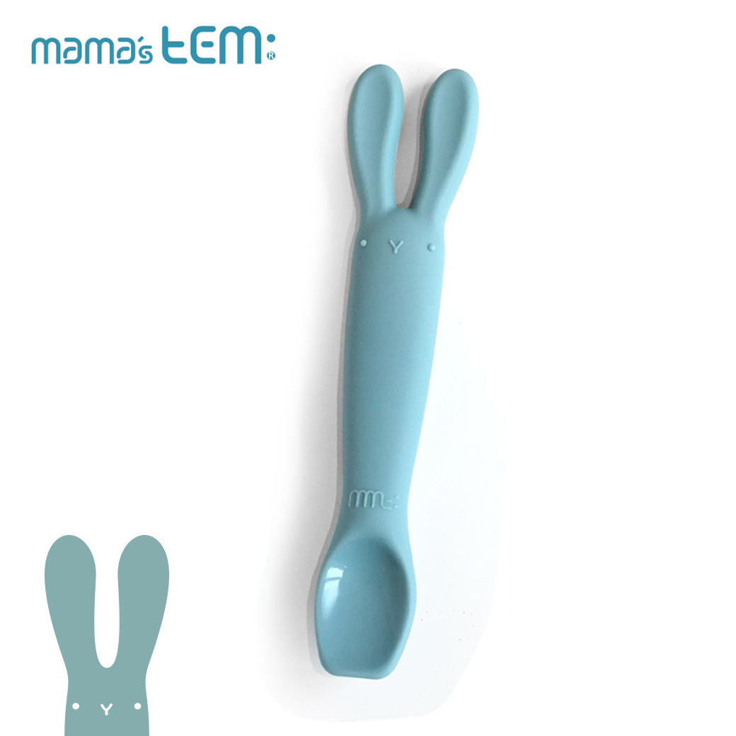 副食品湯匙【咪兔媽媽】-韓國Amamma美型嬰幼兒餐具