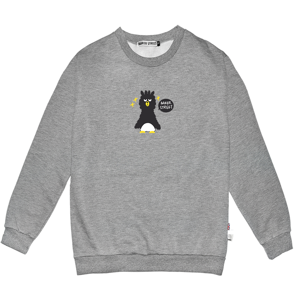 XOAlpaca 酷企駝 高磅數長袖圓T