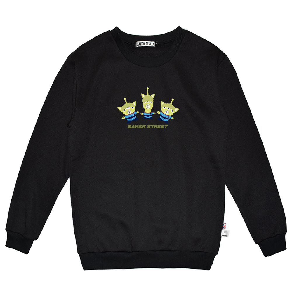 Three-Eyed Alpaca 三眼駝 高磅數長袖圓T