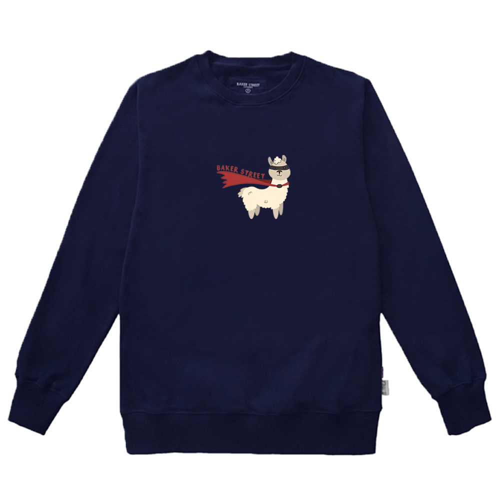 Masked Alpaca 蒙面駝 高磅數長袖圓T