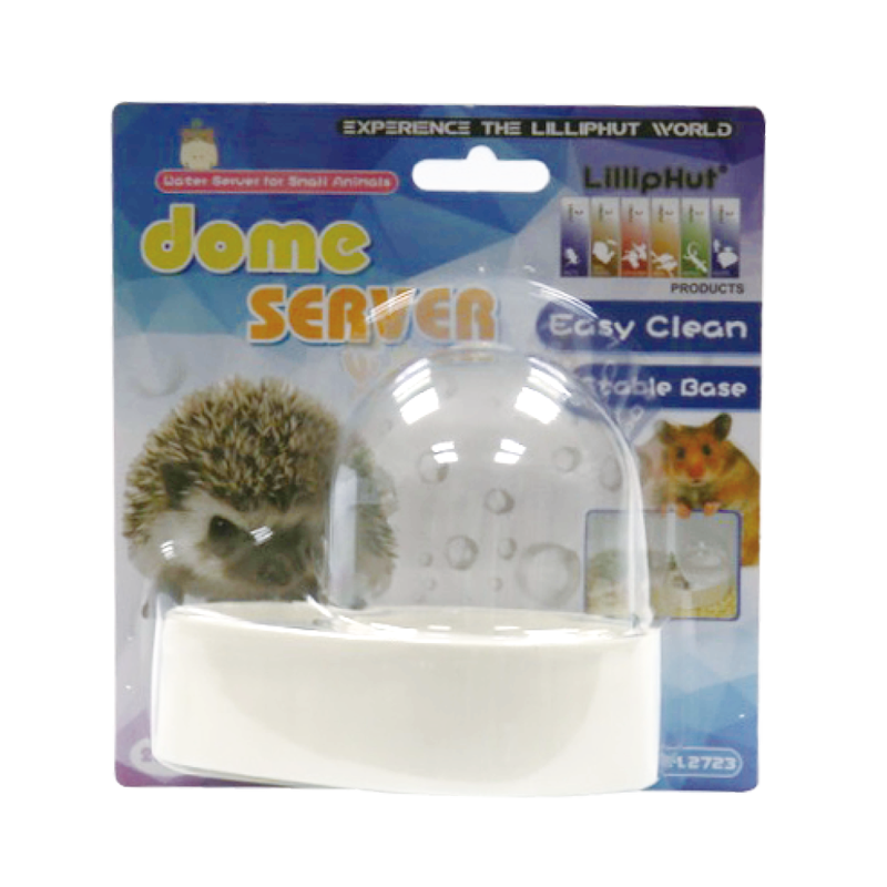 【LillipHut 麗利寶】刺蝟飲水皿 #2723