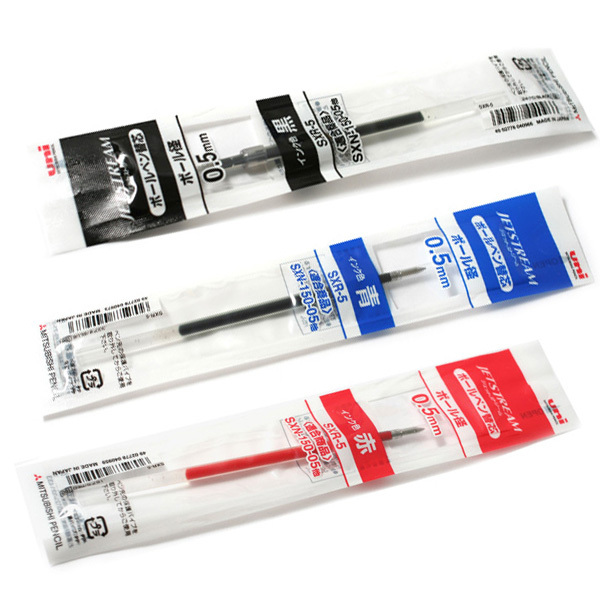 Uni 三菱 0.5mm 按掣走珠筆芯 SXR-5 (SXN-155/SXN-150適用)