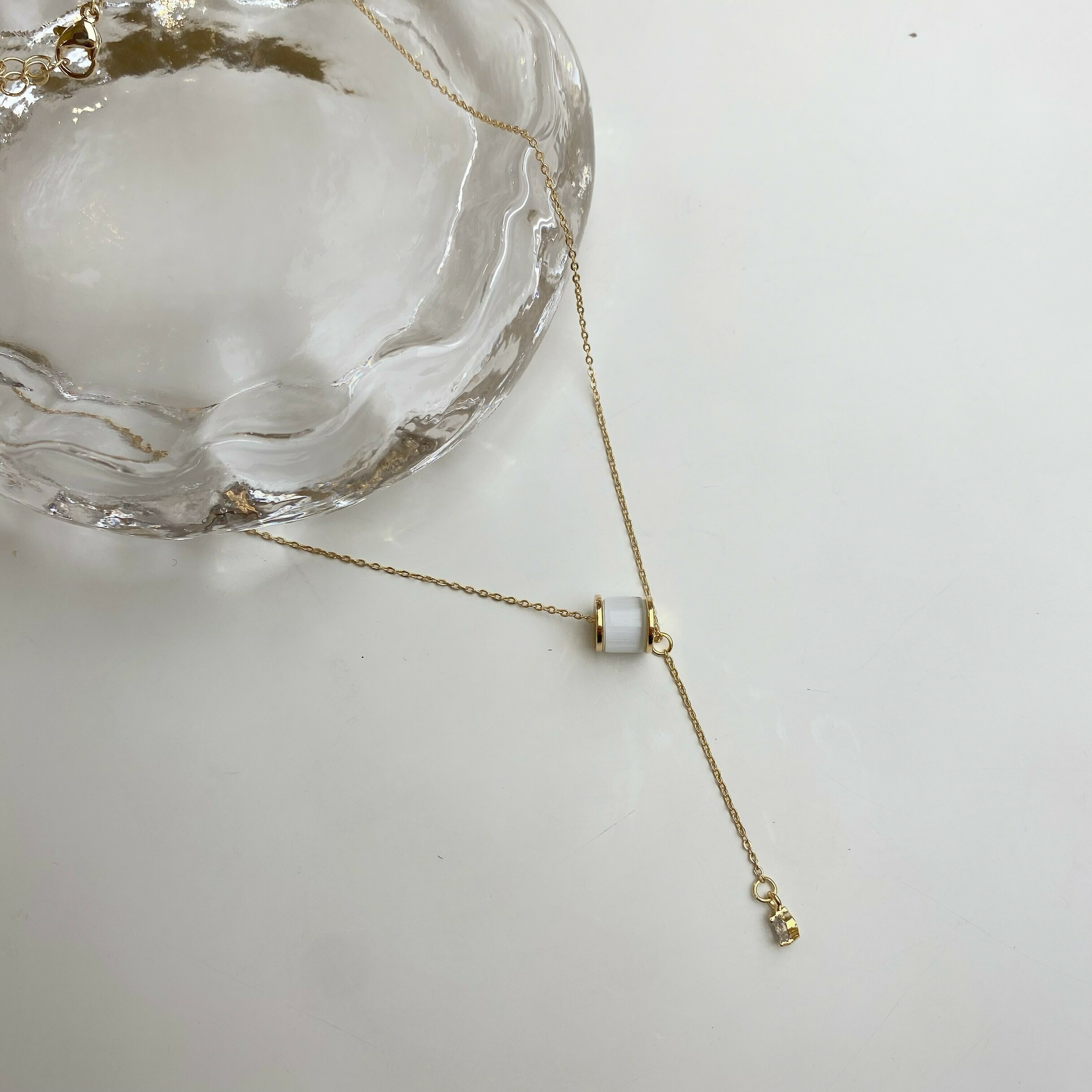 夢境．貓眼石小蠻腰頸鏈