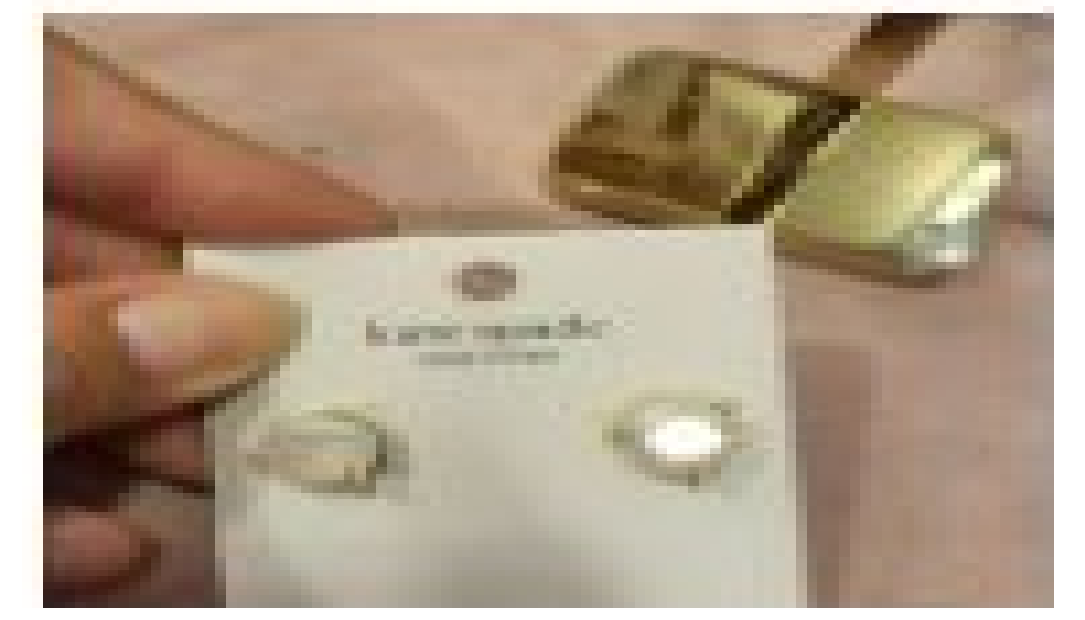 [S] KATE SPADE O0R00079 RISE AND SHINE EARRINGS,OPAL GLITTER, 767883817551 (SKS299)