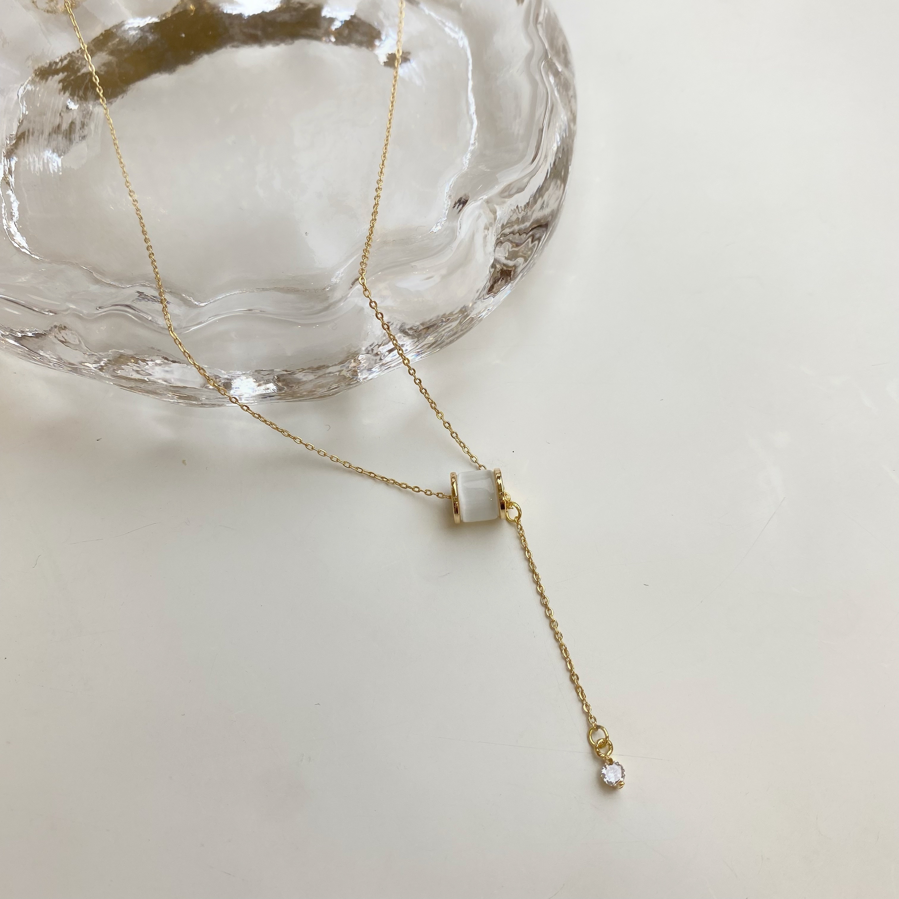 夢境．貓眼石小蠻腰頸鏈