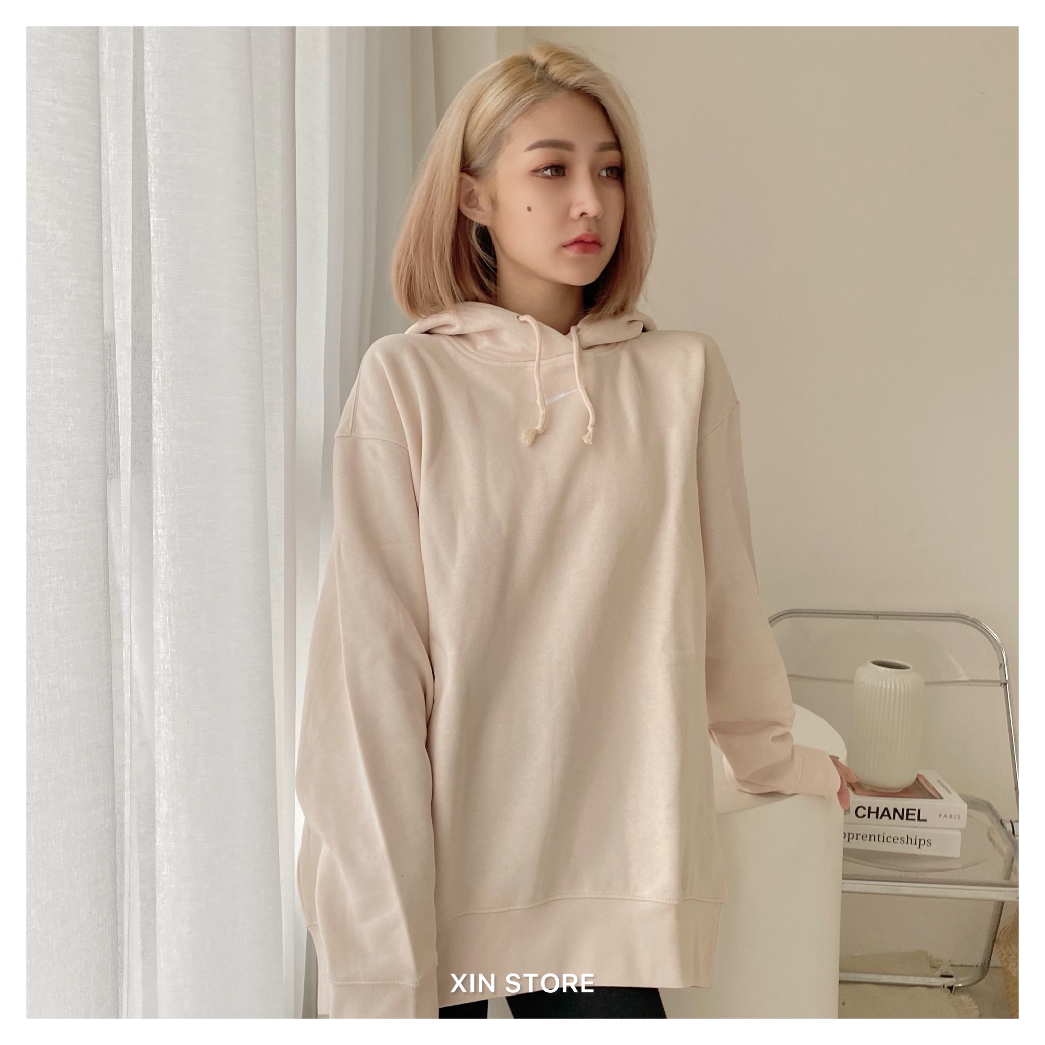 【現貨】Nike NSW Hoodie 小勾 單勾 Logo 刺繡 抽繩 內刷毛 連帽長袖 帽Tee