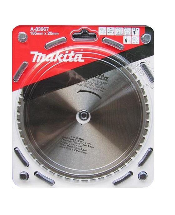 ＊中崙五金【附發票】 牧田 金屬鎢鋼鋸片 185*2.0*48T 庫板浪板用 A-83967 適用4131 4130N