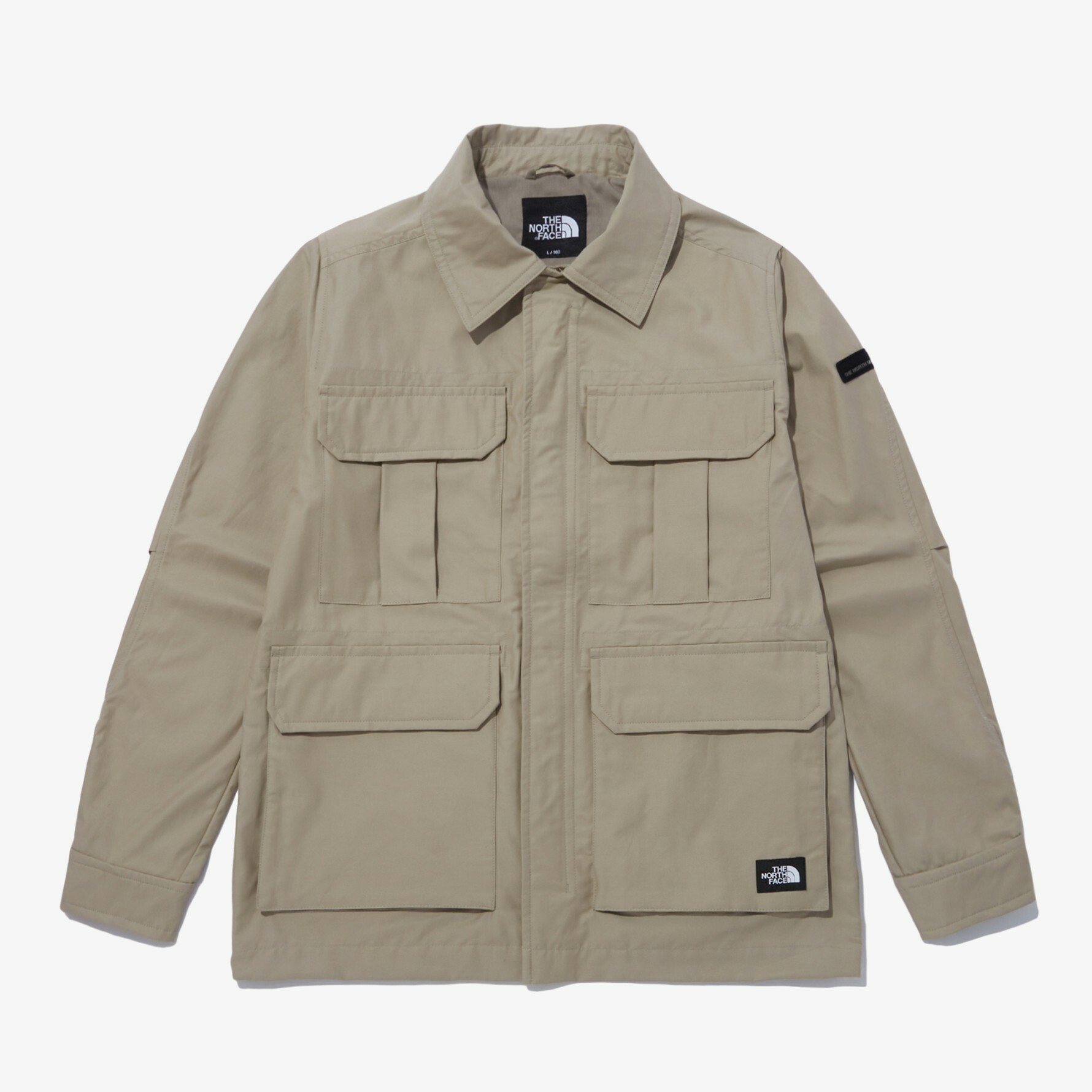 THE NORTH FACE 男 UTILITY FIELD 多口袋 工裝 外套 卡其 NJ3BN51C
