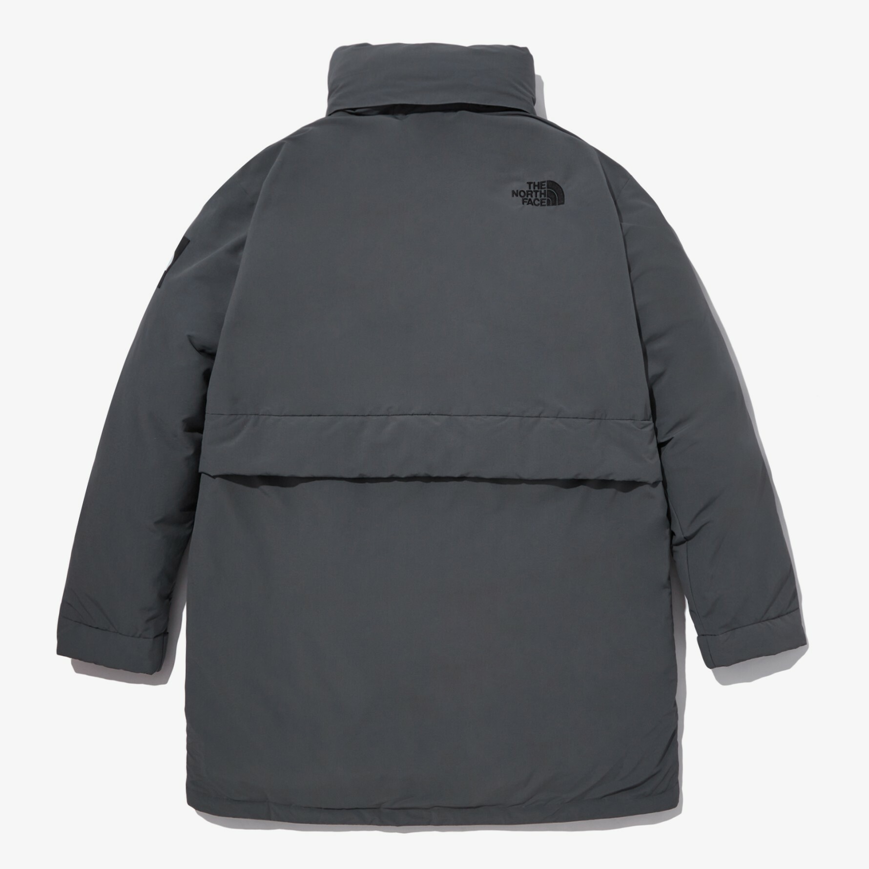 THE NORTH FACE 白標 NEILTON ON BALL PARKA 高領 羽絨外套 灰 NJ3NN50K