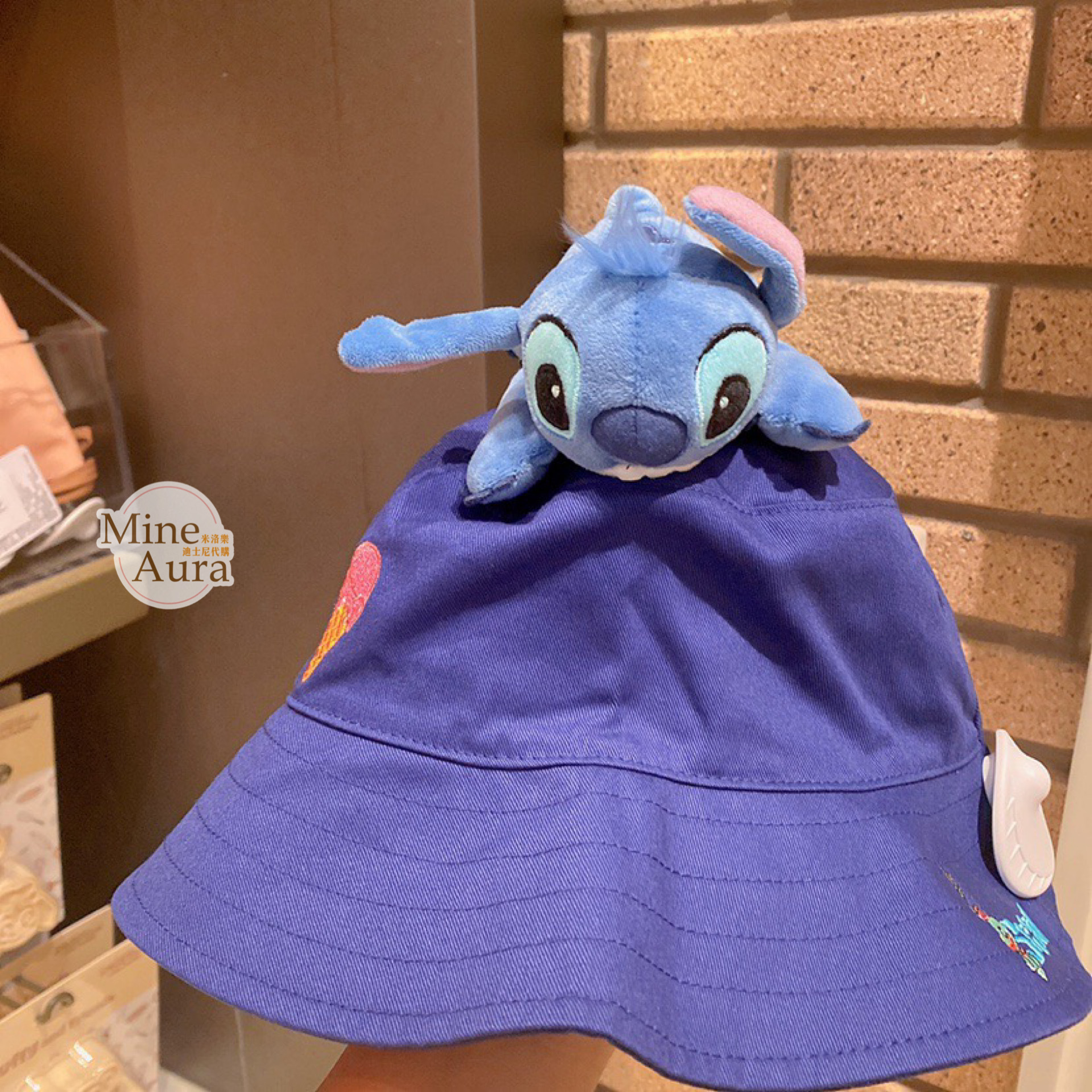 史迪奇 Stitch 趴趴 造型 漁夫帽 帽子 星際寶貝 Lilo & Stitch -上海迪士尼樂園