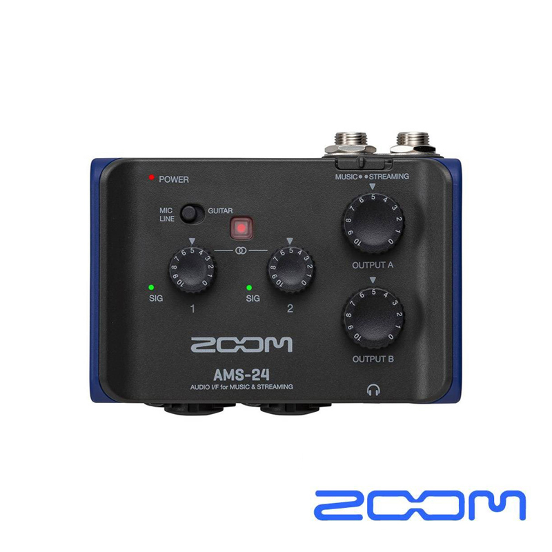 ZOOM AMS-24 錄音介面