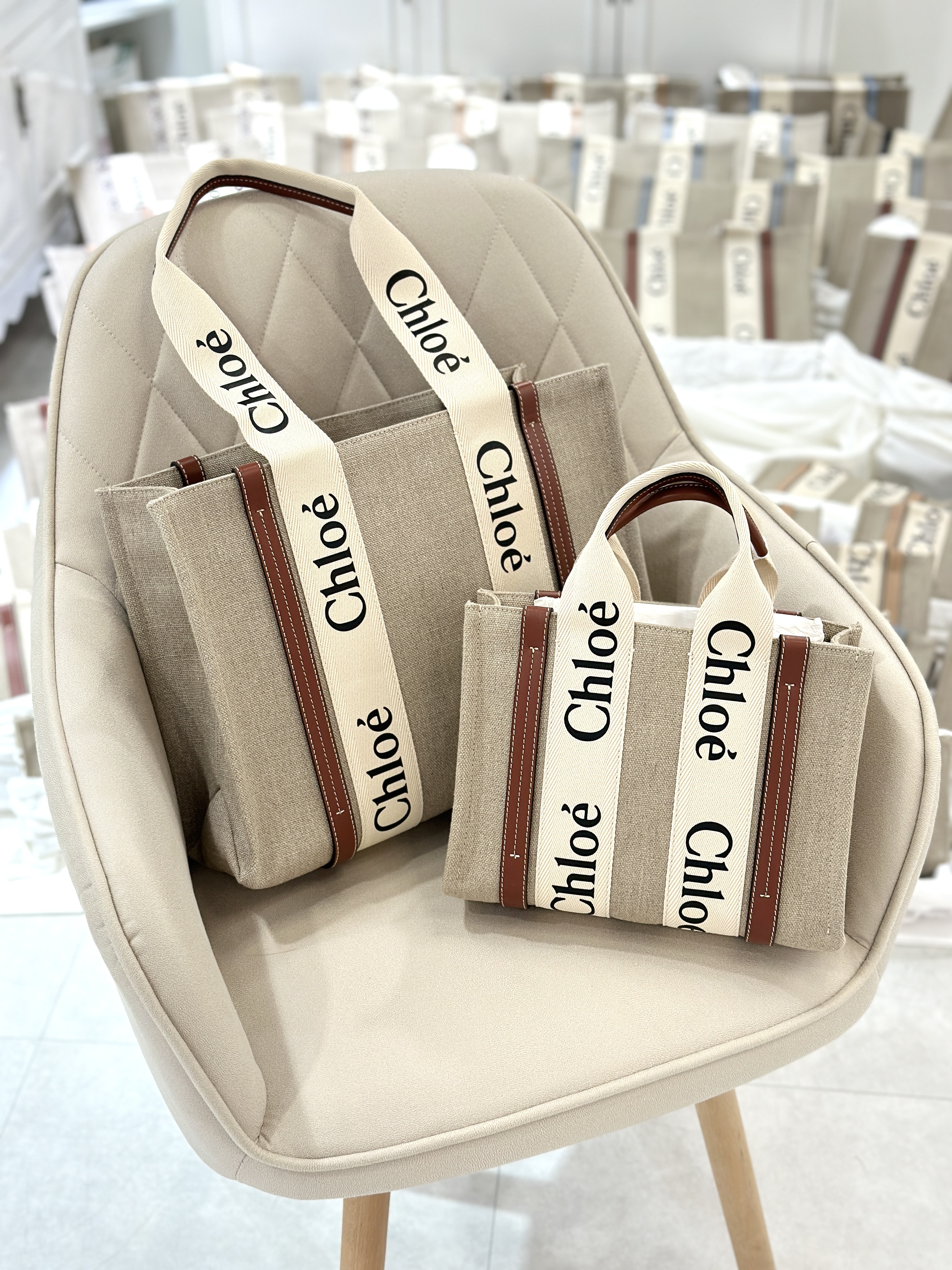 CHLOE Woody Medium Tote