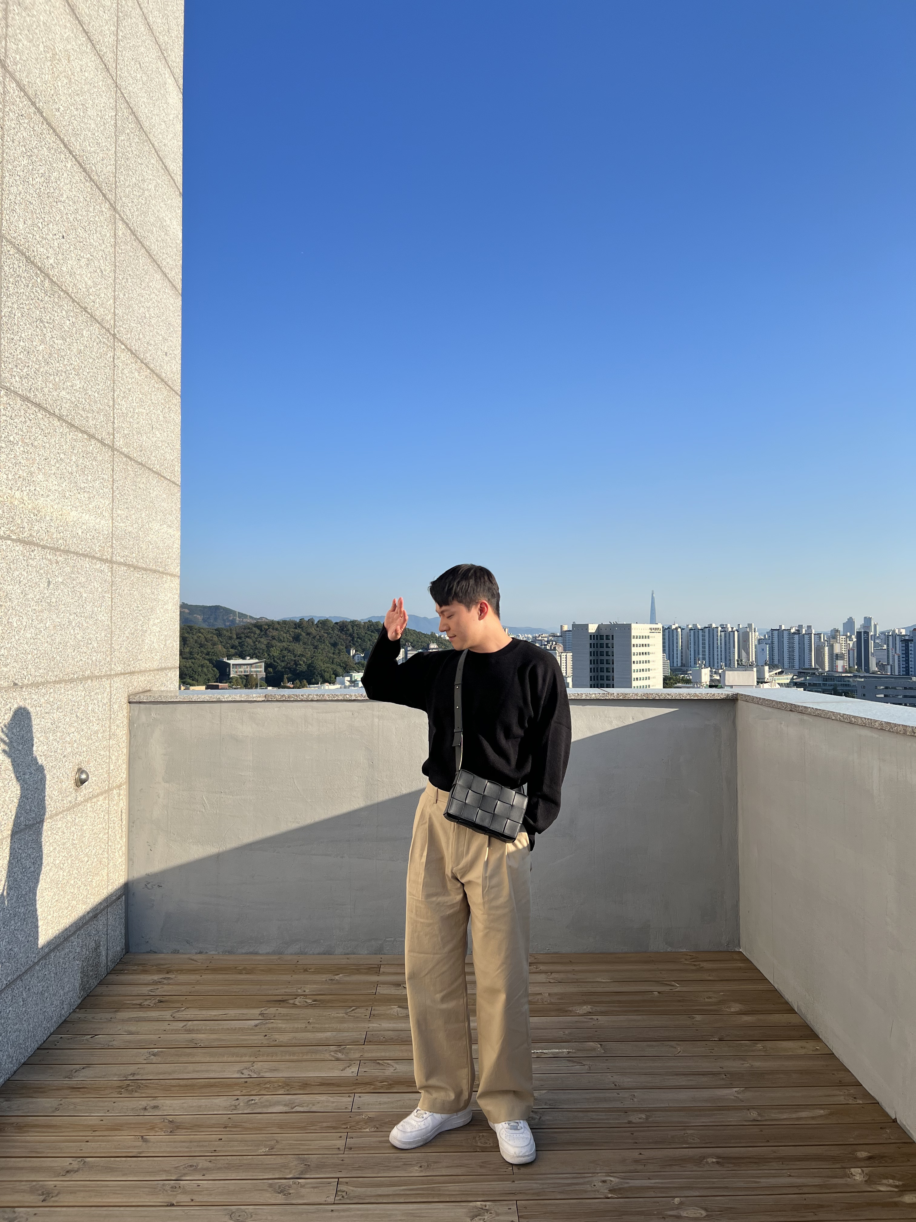 現貨｜寬直筒打摺褲