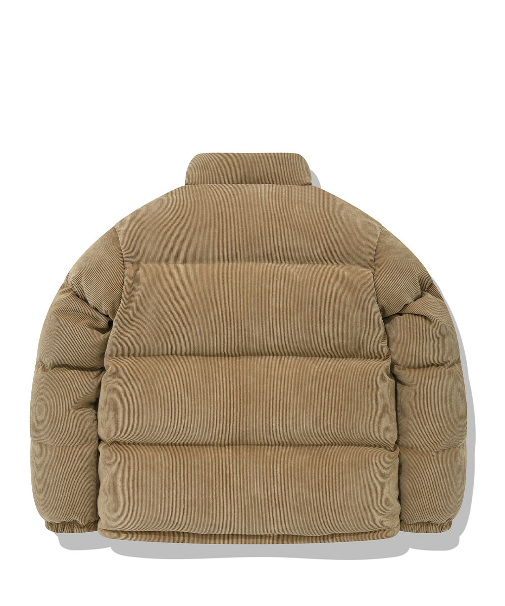 COVERNAT  RDS 燈芯絨 Civic 羽絨 短版 外套 夾克 米色