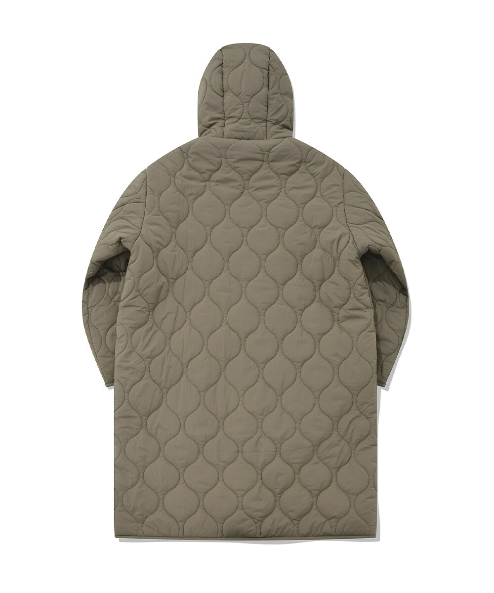 COVERNAT  M-51 魚尾 口袋 長版大衣 外套 夾克 米色