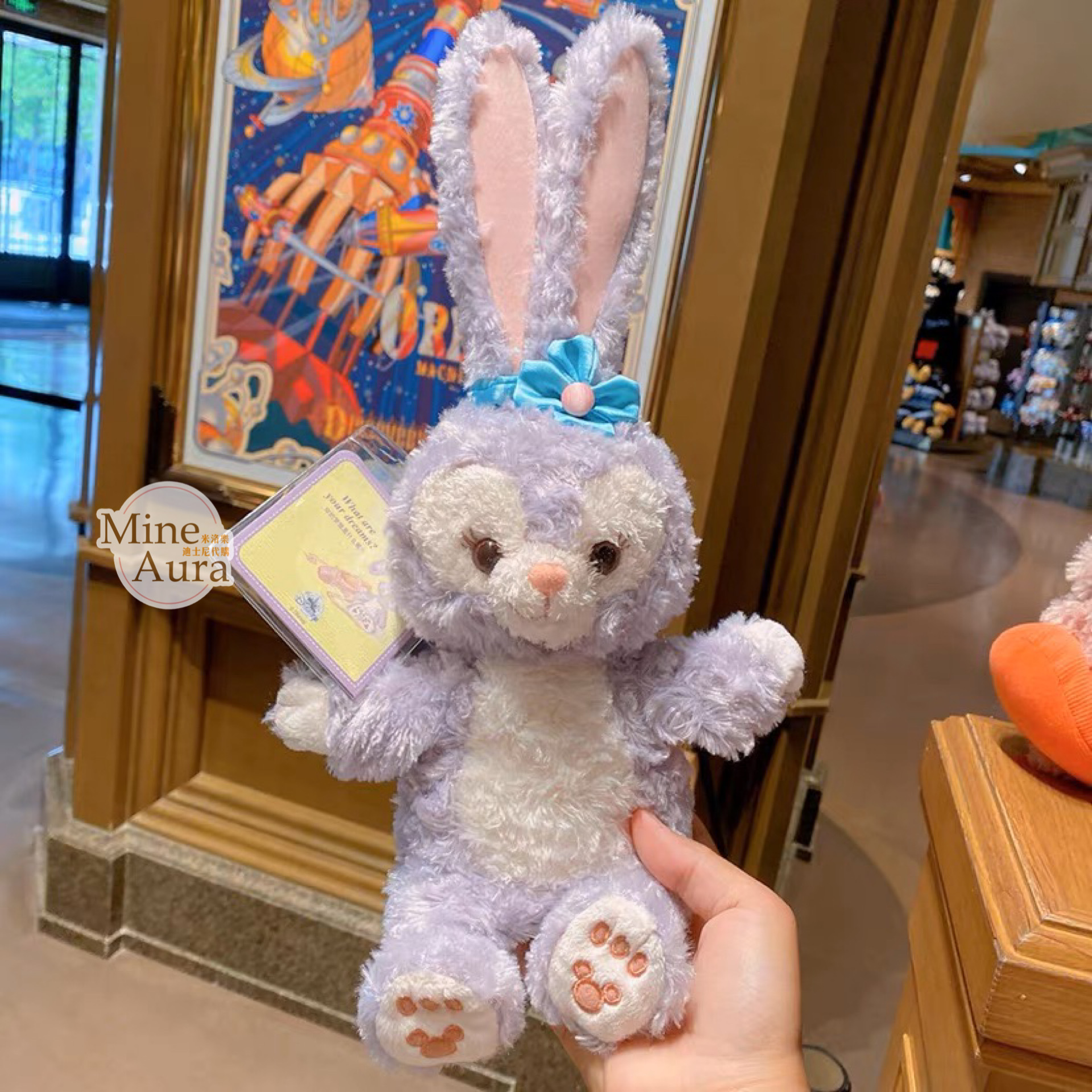 (限時特價) 史黛拉露 星黛露 StellaLou 絨毛 手偶 娃娃 玩偶 -上海迪士尼樂園