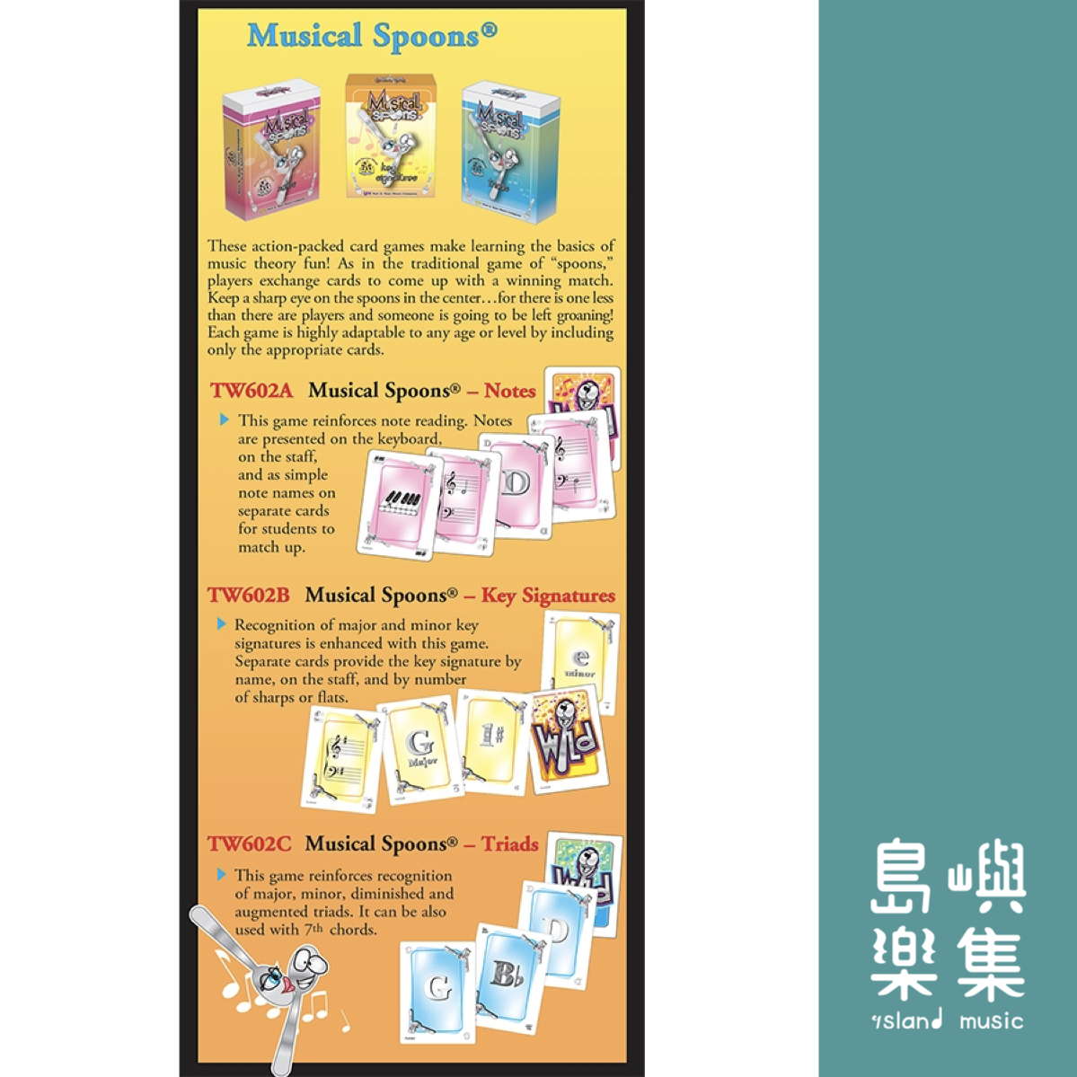 Musical Spoons: Notes