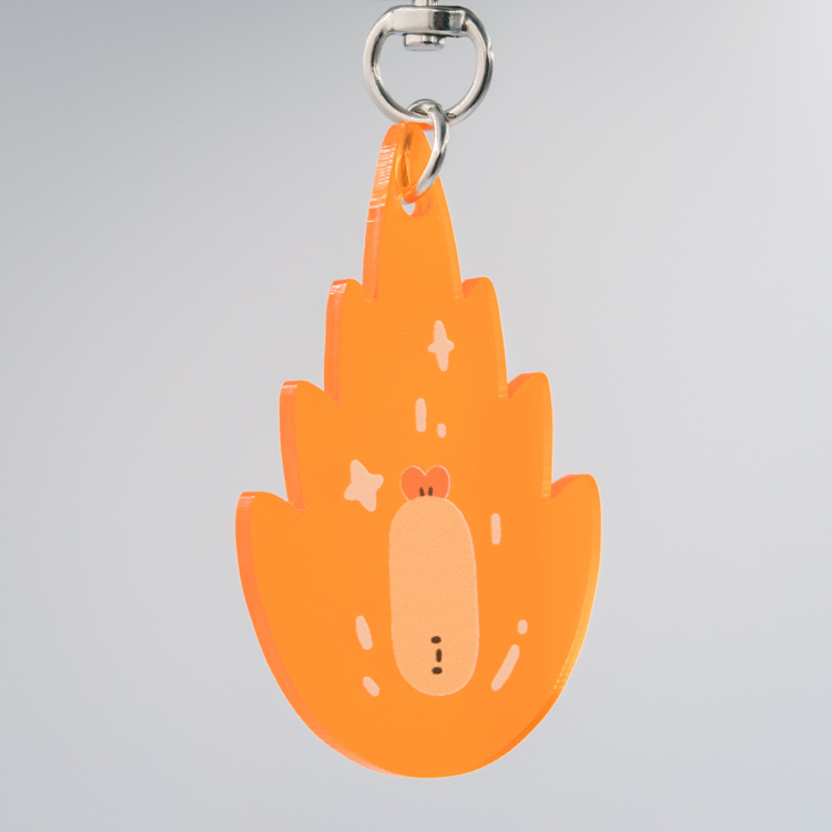 Crazy eyes 瘋狂眼珠｜壓克力吊飾｜炸蝦隕星