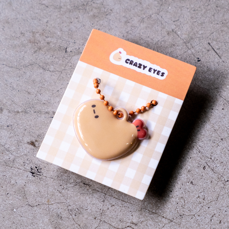 Crazy eyes 瘋狂眼珠｜泡泡吊飾｜炸蝦