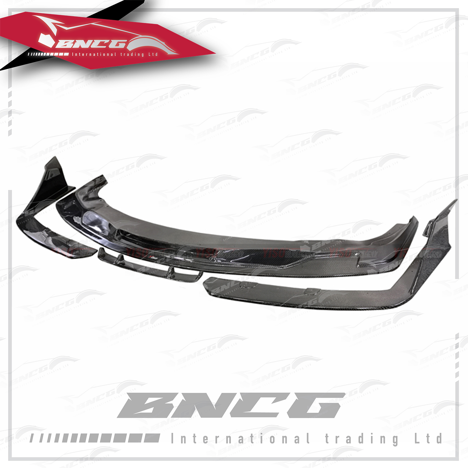 豐田 Toyota GR Supra A90 牛魔王 2019+ 乾碳纖維 外觀件 空力套件 蝠王款 前下巴 前導流