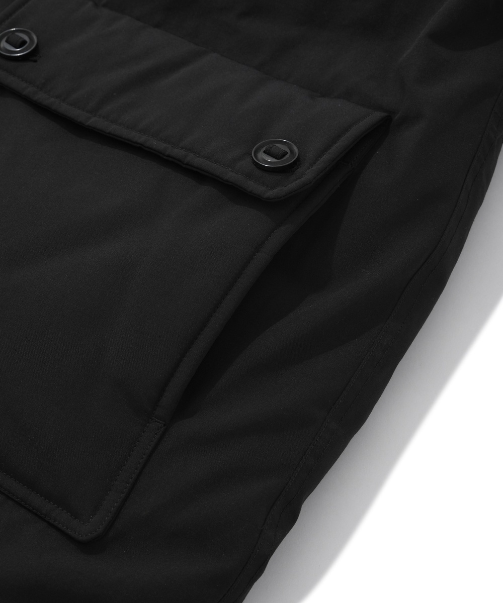 COVERNAT RDS Explorer 魚尾派克大衣 黑色