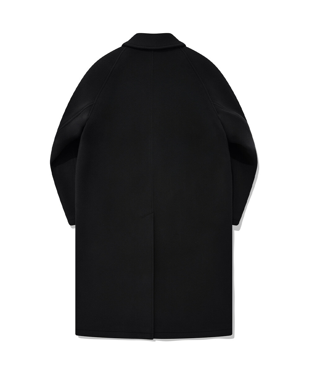 COVERNAT BELLANDI 羊毛 Balmacan 外套 大衣 黑色