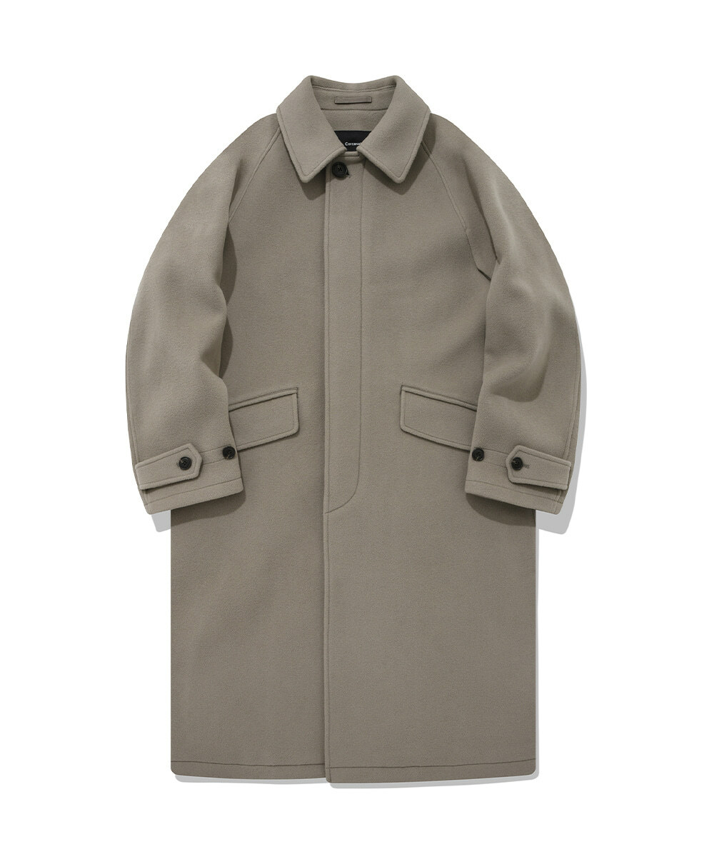 COVERNAT BELLANDI 羊毛 Balmacan 外套 大衣 褐色