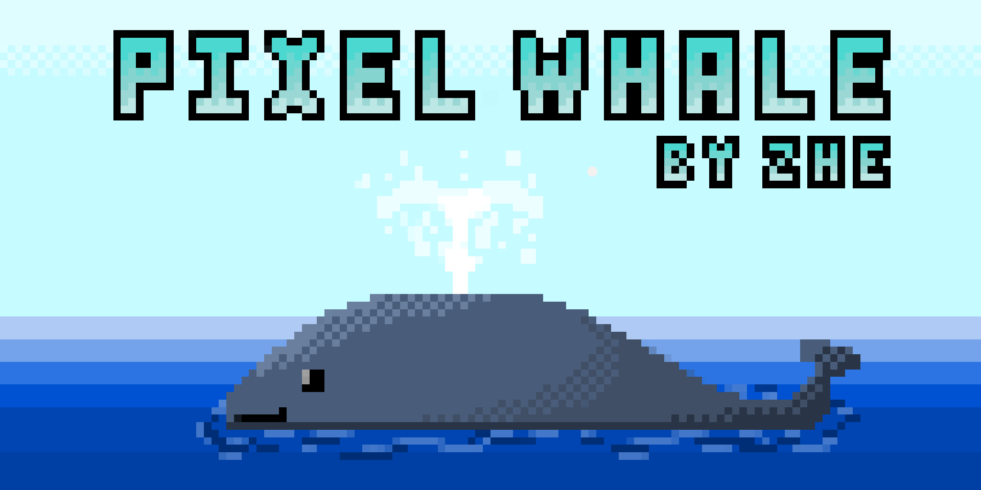 DADOCASE像素鯨魚