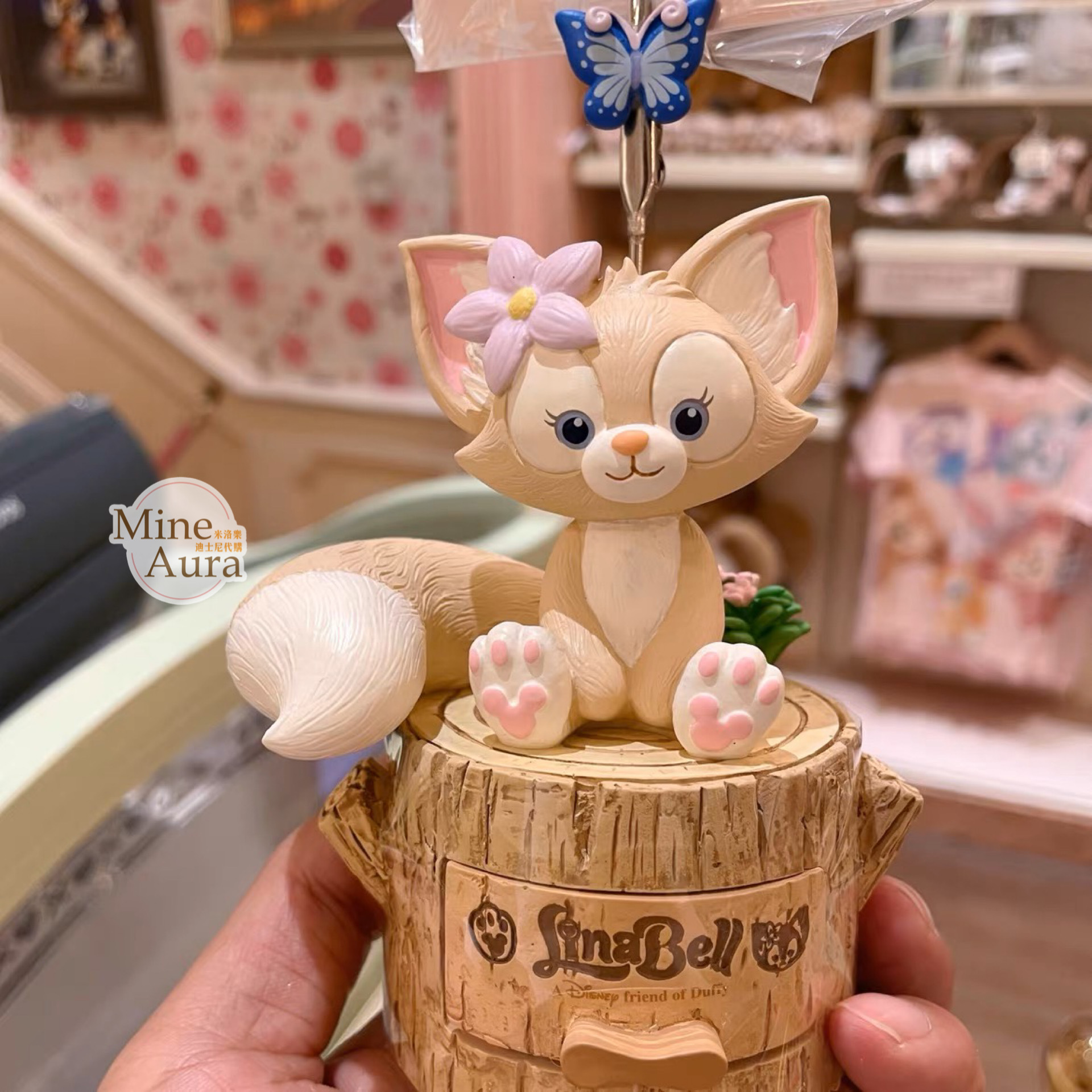 玲娜貝兒 LinaBell 造型相片夾 擺飾 -上海迪士尼樂園