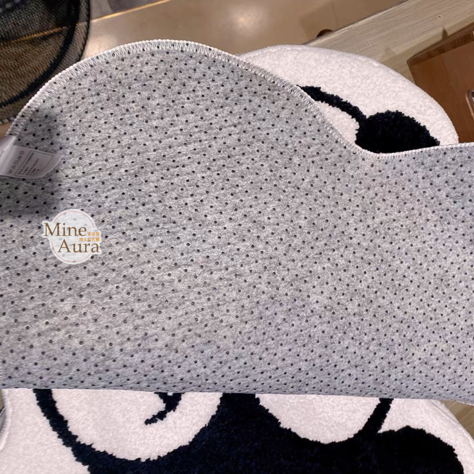 米奇 Mickey 大頭造型 地墊 -上海迪士尼樂園