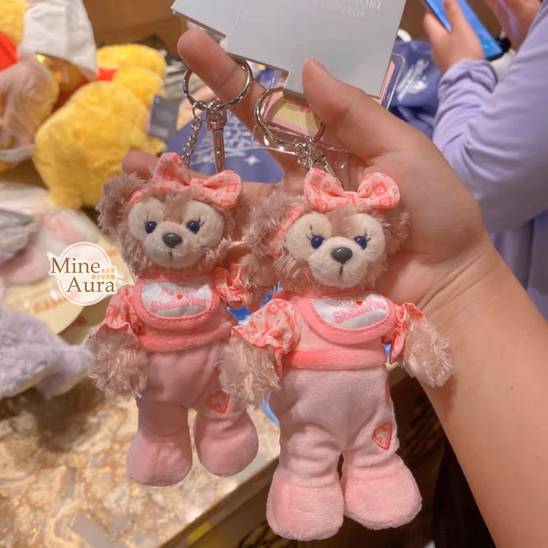 Baby寶寶裝造型 雪莉玫 ShellieMay吊飾 鑰匙圈 -上海迪士尼樂園