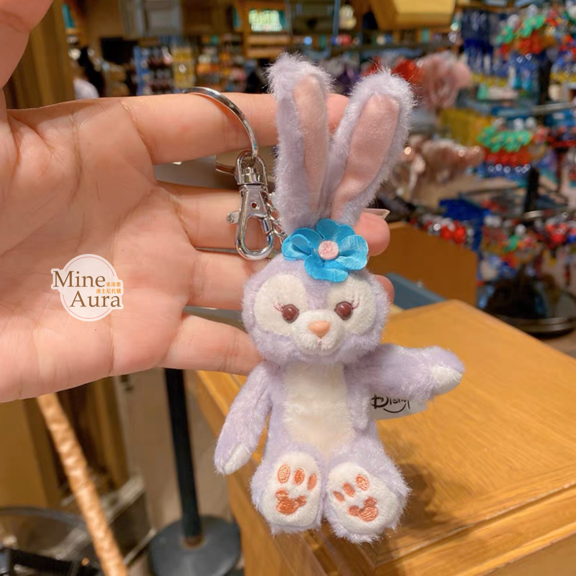 史黛拉露 星黛露 StellaLou 坐姿 吊飾 鑰匙圈 -上海迪士尼樂園