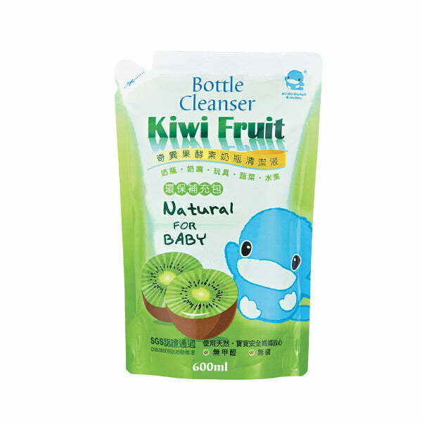 KUKU 奇異果酵素奶瓶清潔液補充裝 - 600毫升