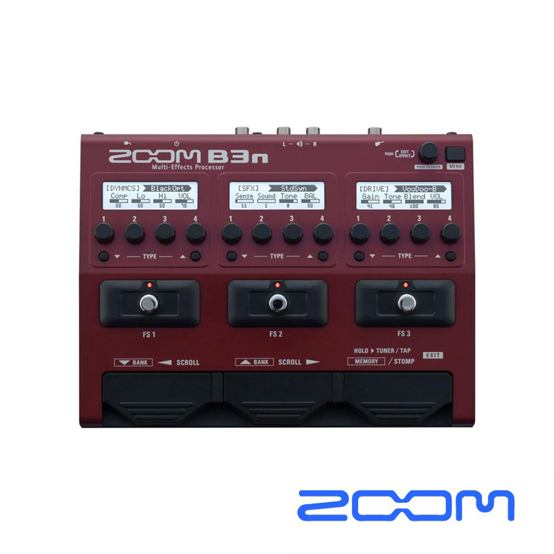 ZOOM B3n 貝斯綜合效果器