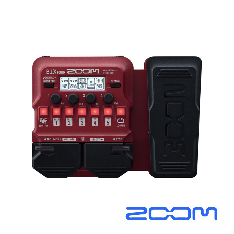 ZOOM B1X Four 貝斯綜合效果器